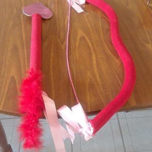 Costume Red Angel wings / Bow and Arrow
